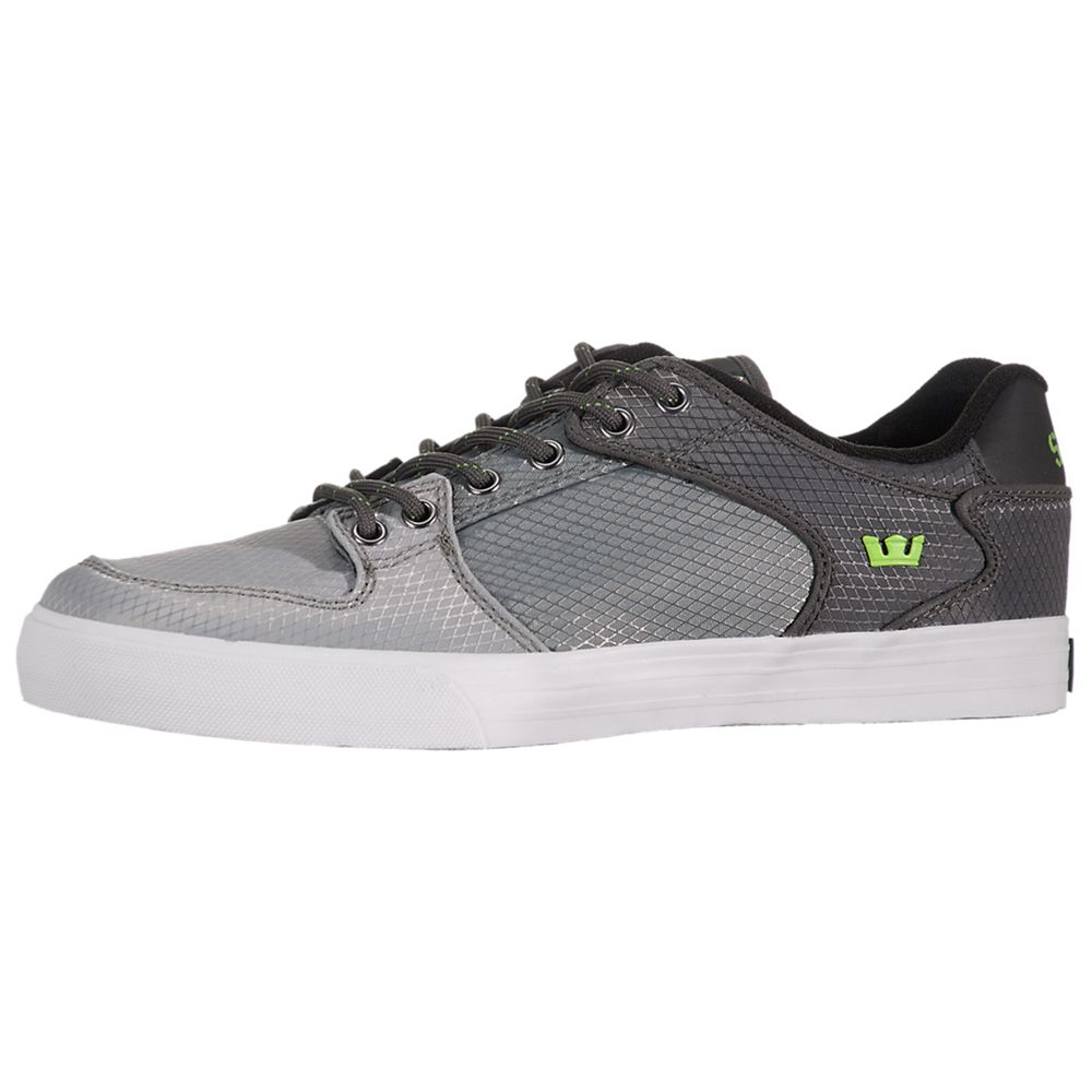 Baskets Basses Supra Vaider Low Grise Grey/White Homme | BFD-26419130